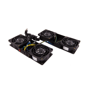  KIT VENTILACAO PRINCIPAL C/ 04 VENTILADORES - PRETO