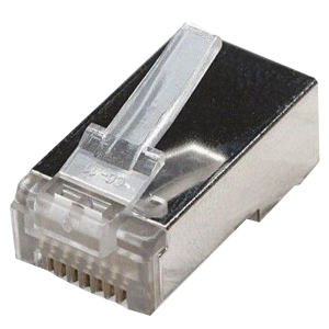CONECTOR MACHO RJ45 CAT.5E SHIELDED